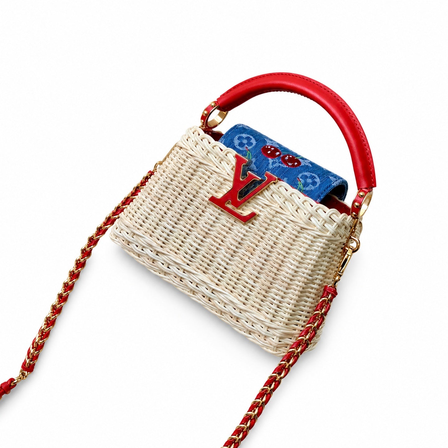 Louis Vuitton Capucines Takashi Murakami Mini Handbag