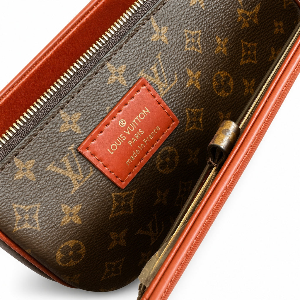 Louis Vuitton Twist Leather Gold Handbag