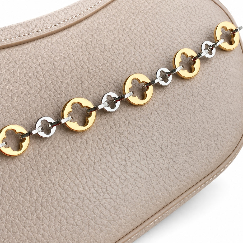 Louis Vuitton Capucines Mini Leather Gray Handbag