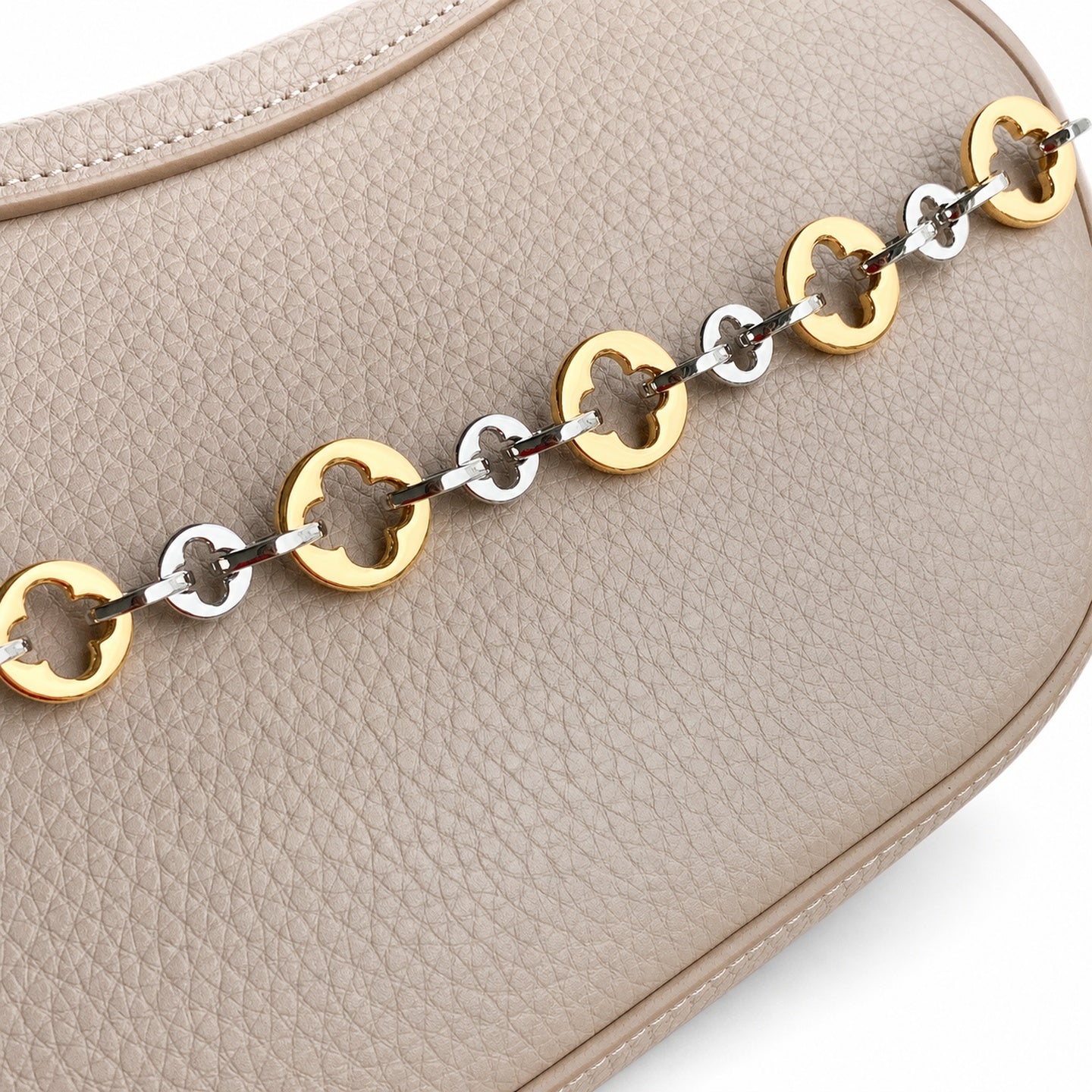 Louis Vuitton Capucines Mini Leather Gray Handbag