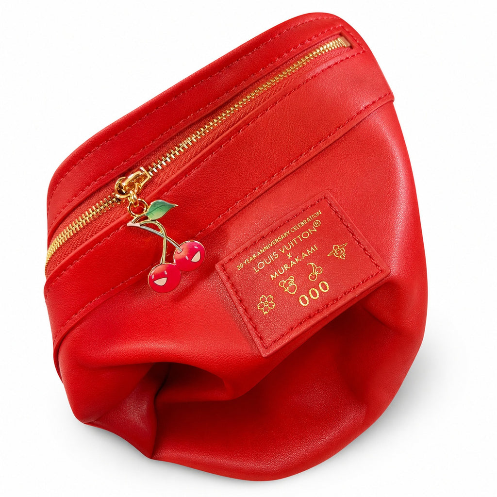 Louis Vuitton Capucines Takashi Murakami Mini Red Handbag