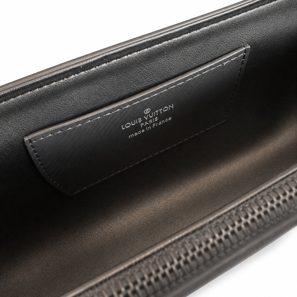 Louis Vuitton Twist Leather Black Handbag