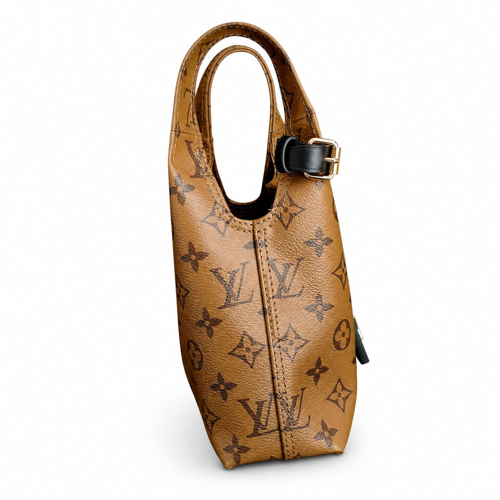 Louis Vuitton Atlantis Canvas Leather Handbag