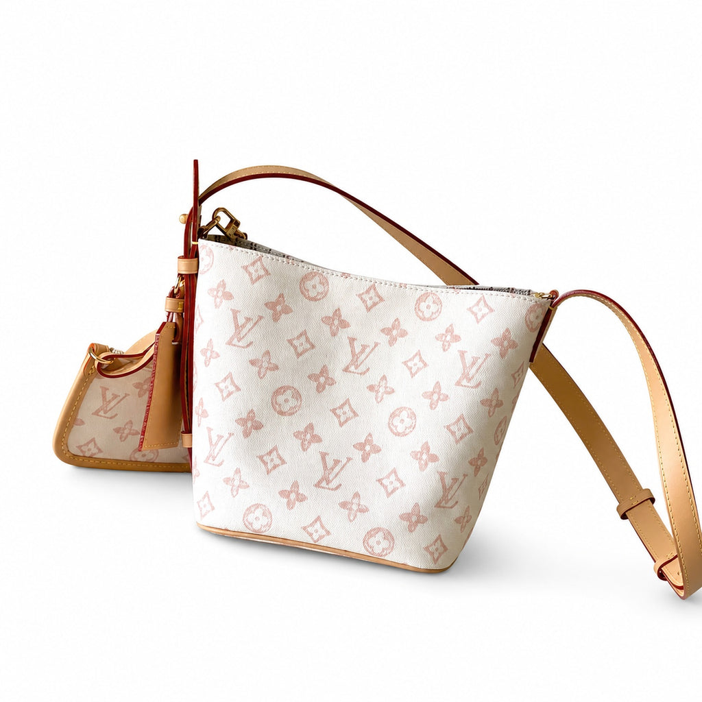 Louis Vuitton All In Small Leather Yellow Handbag