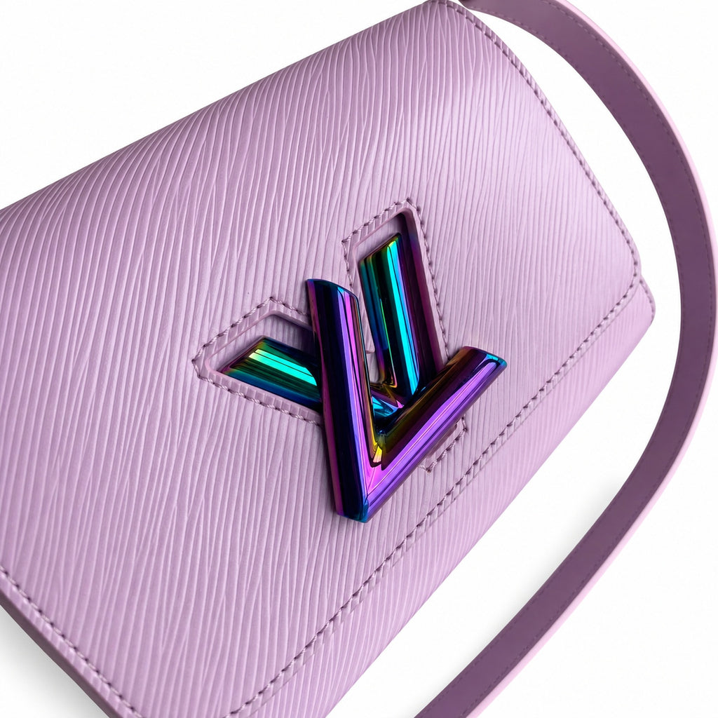 Louis Vuitton Twist Small Leather Purple Handbag
