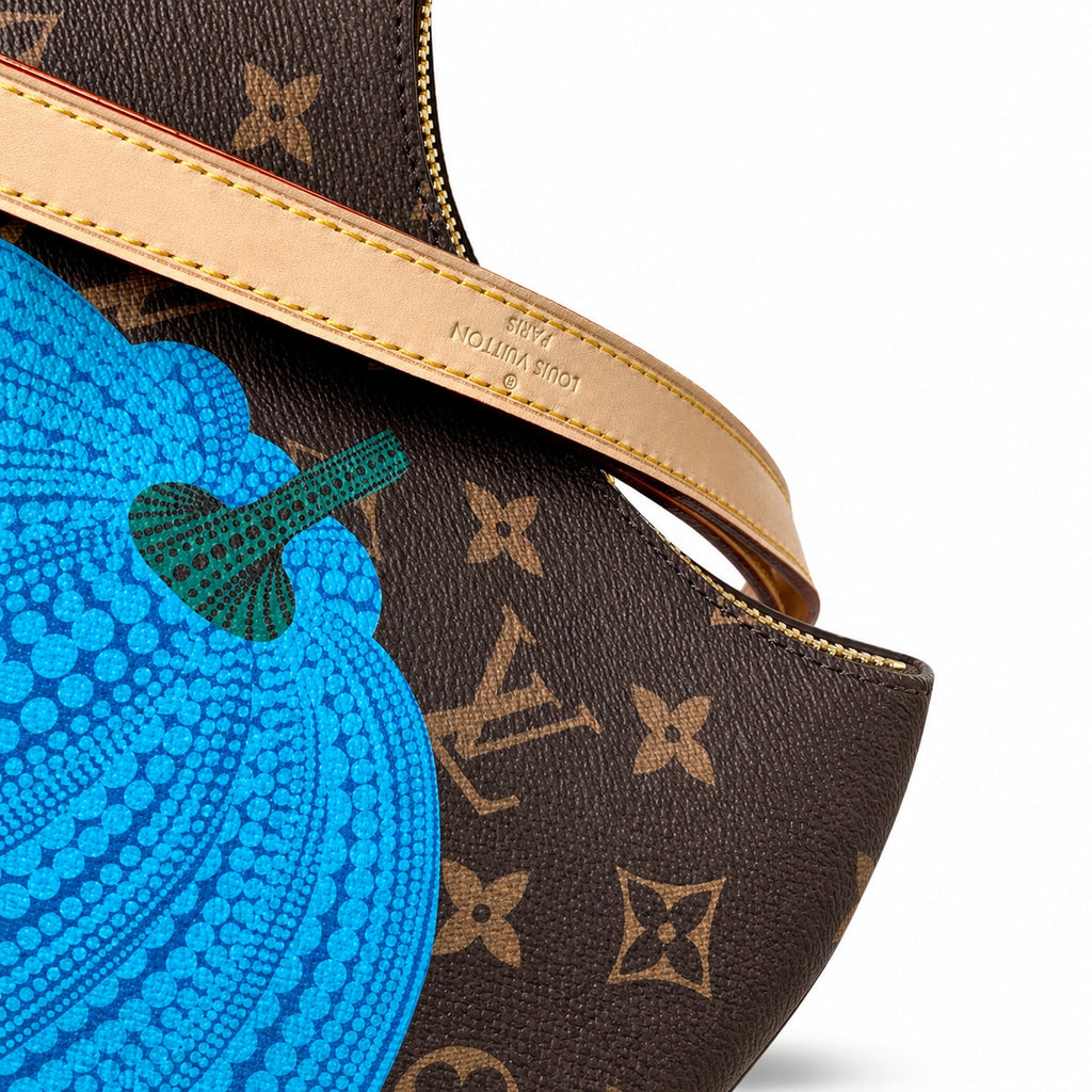 Louis Vuitton Boulogne Yayoi Kusama Canvas Handbag