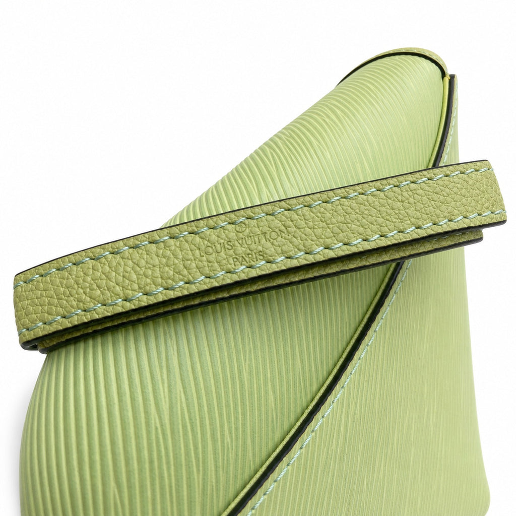 Louis Vuitton Large Leather Green Handbag