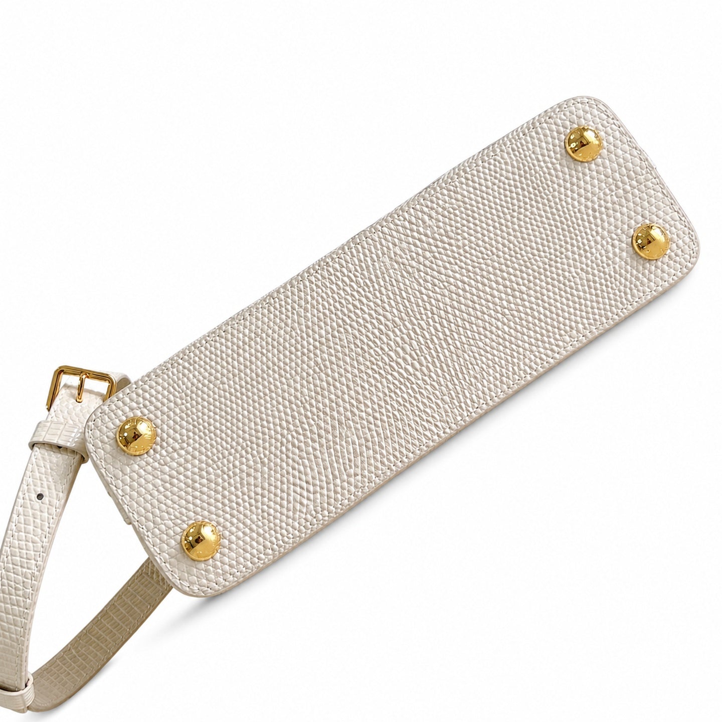 Louis Vuitton Capucines Small Embroidered Leather White Handbag