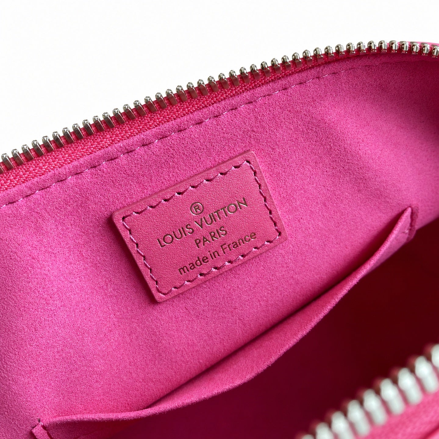 Louis Vuitton Alma Embroidered Leather Red Handbag