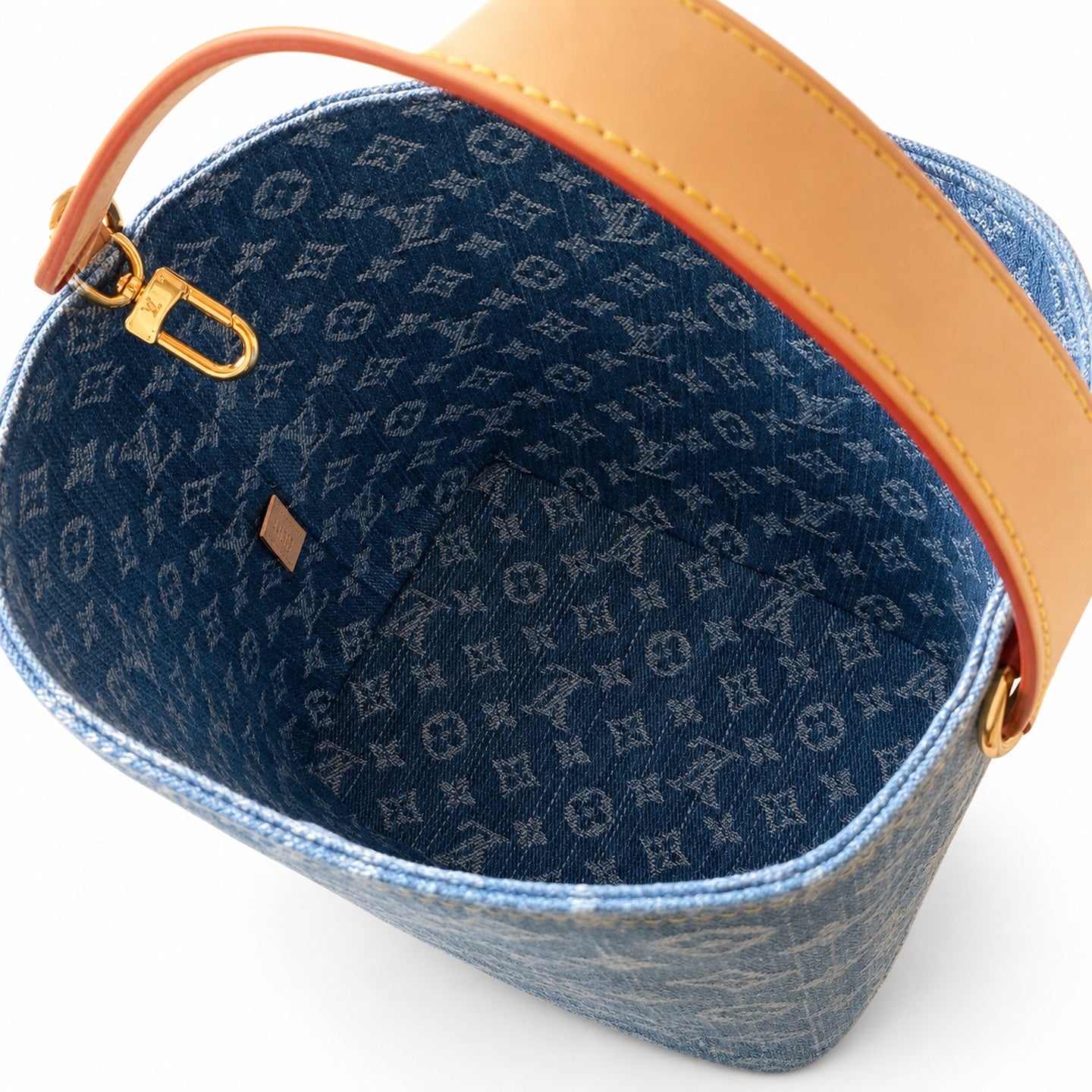 Louis Vuitton All In Denim Blue Handbag