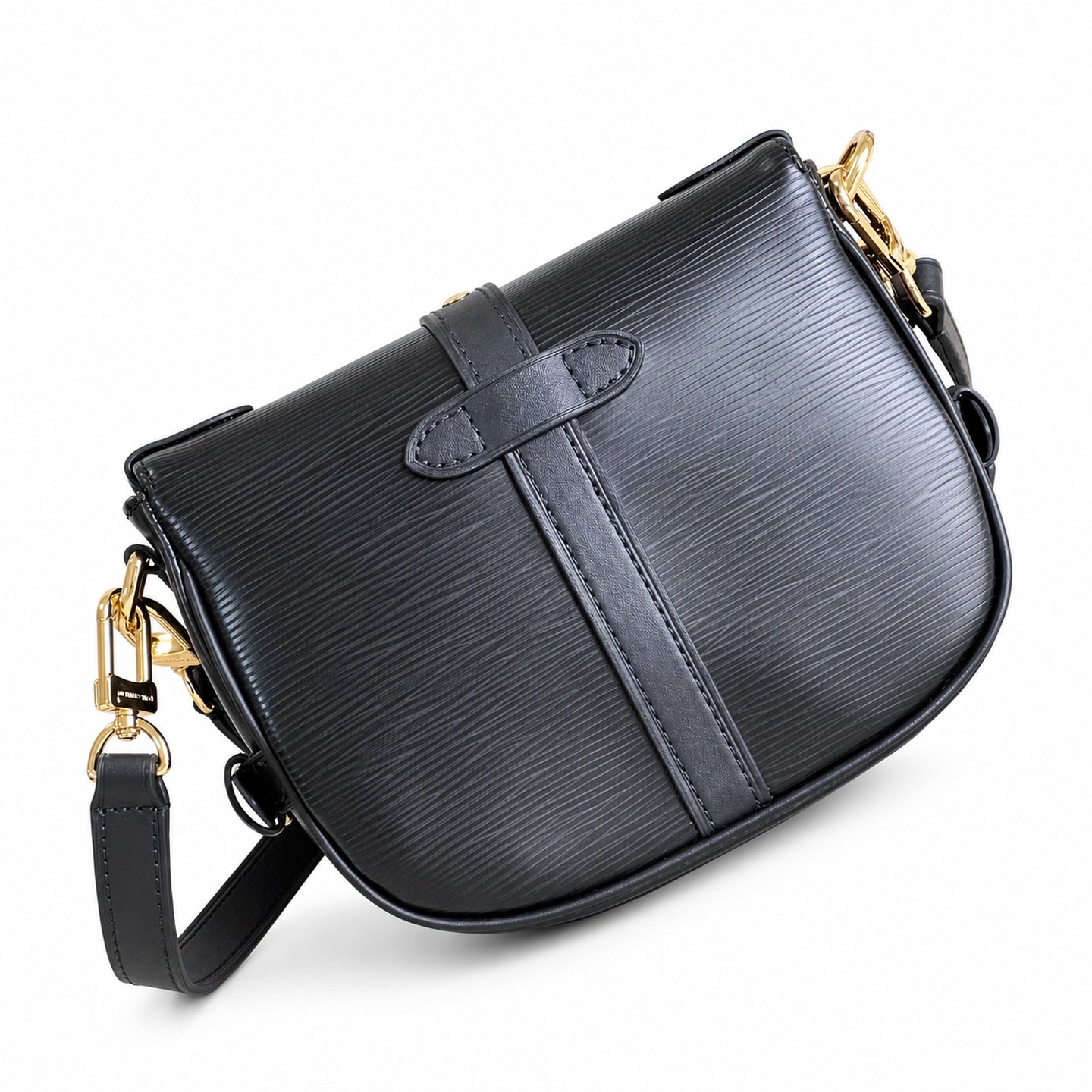 Louis Vuitton Leather Black Handbag
