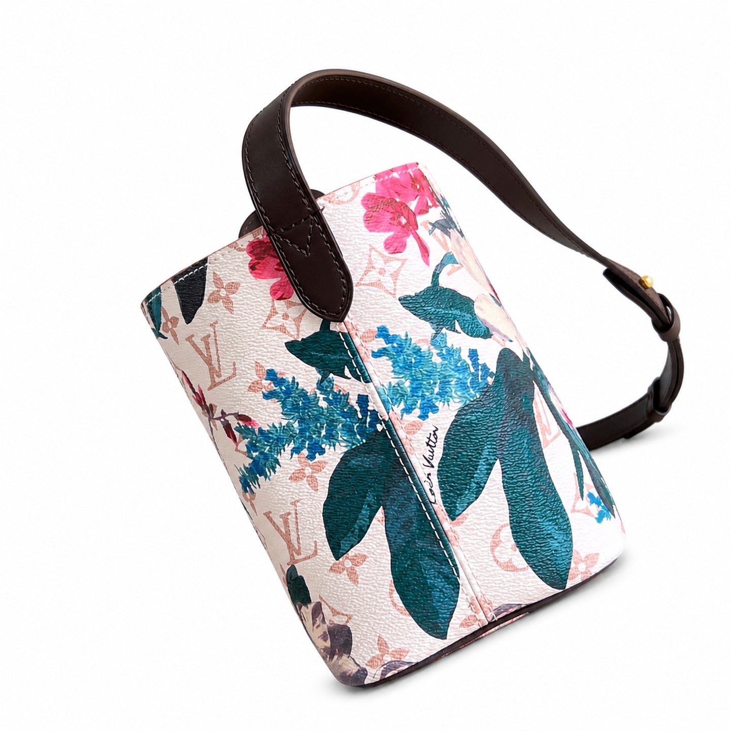 Louis Vuitton All In Canvas Leather Handbag
