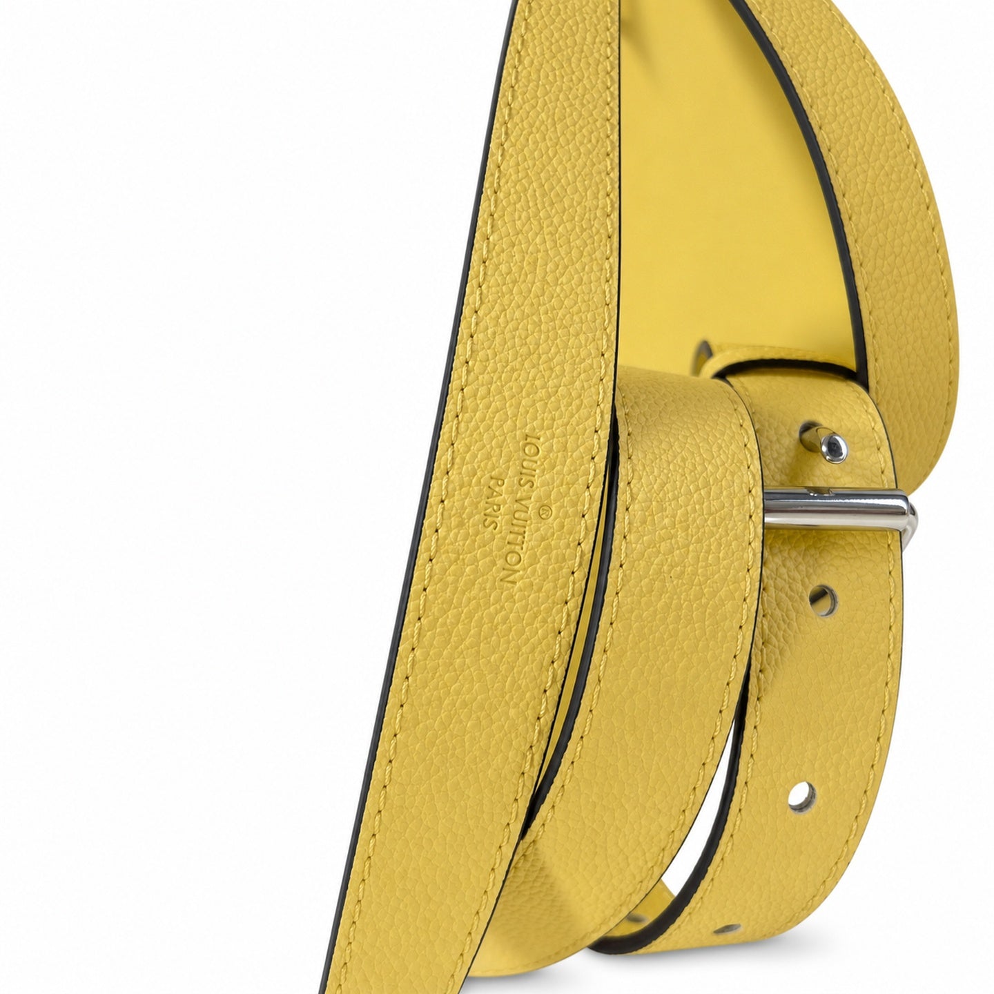 Louis Vuitton Leather Yellow Handbag