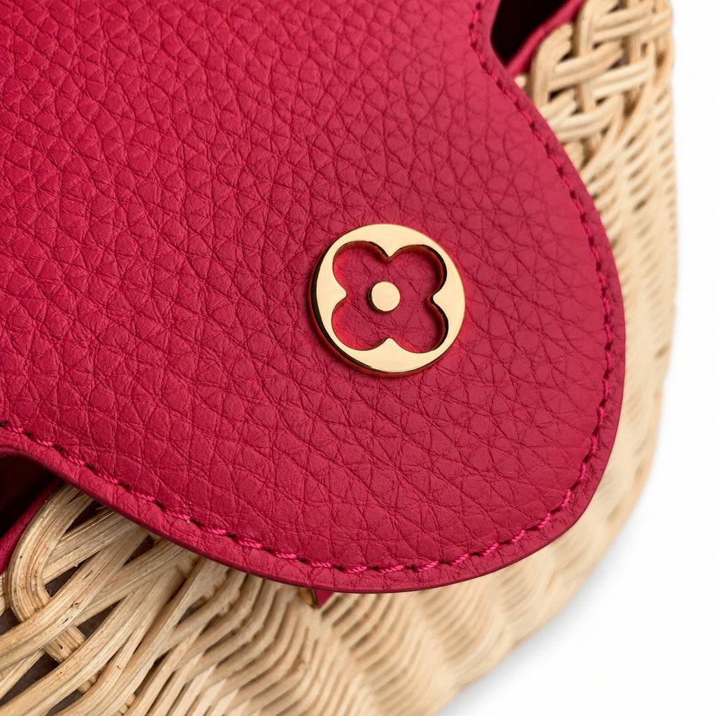 Louis Vuitton Capucines Small Red Handbag