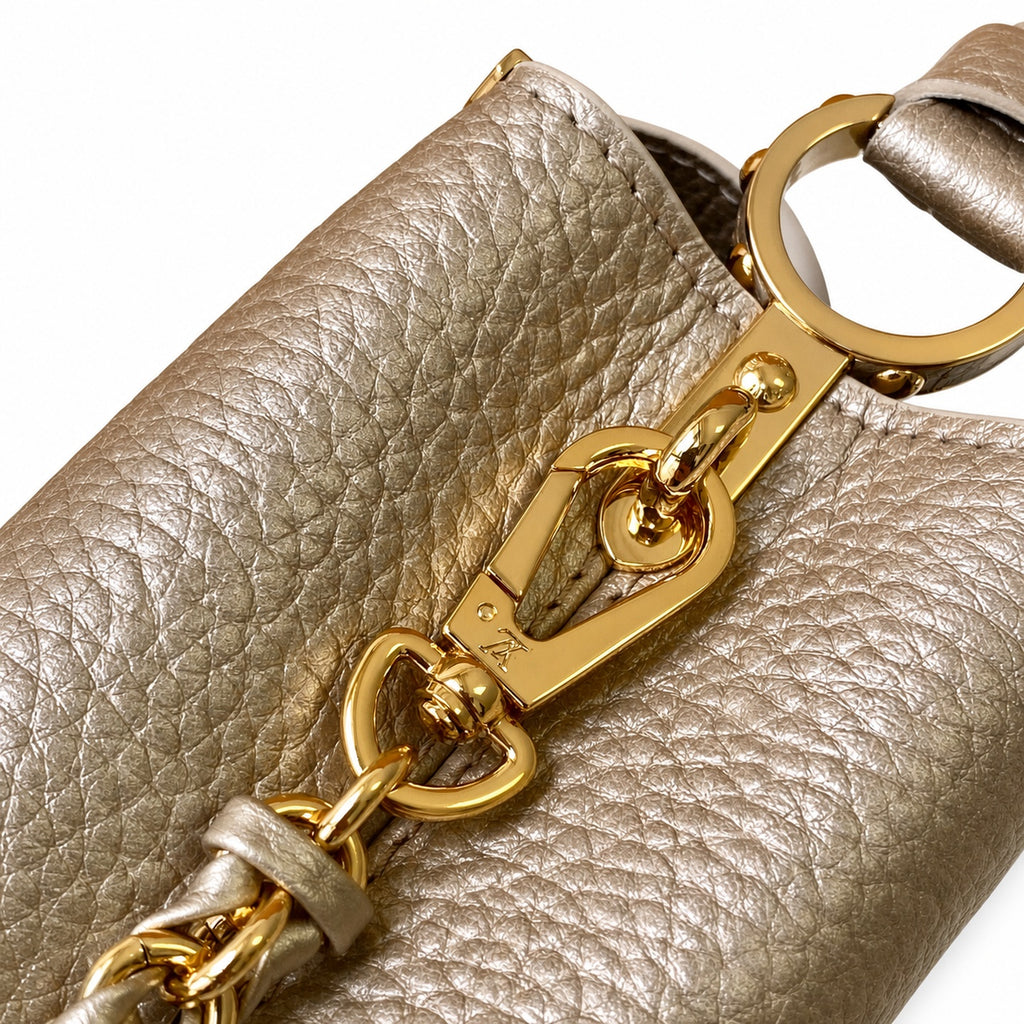 Louis Vuitton Capucines Mini Leather Handbag
