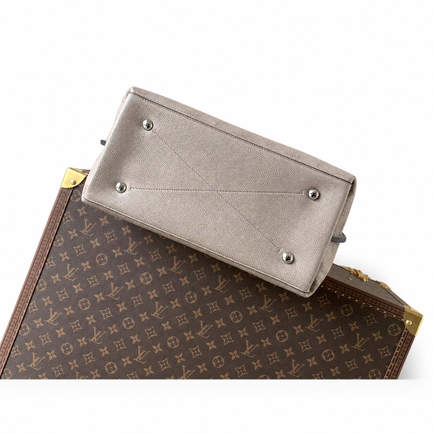 Louis Vuitton Leather Handbag