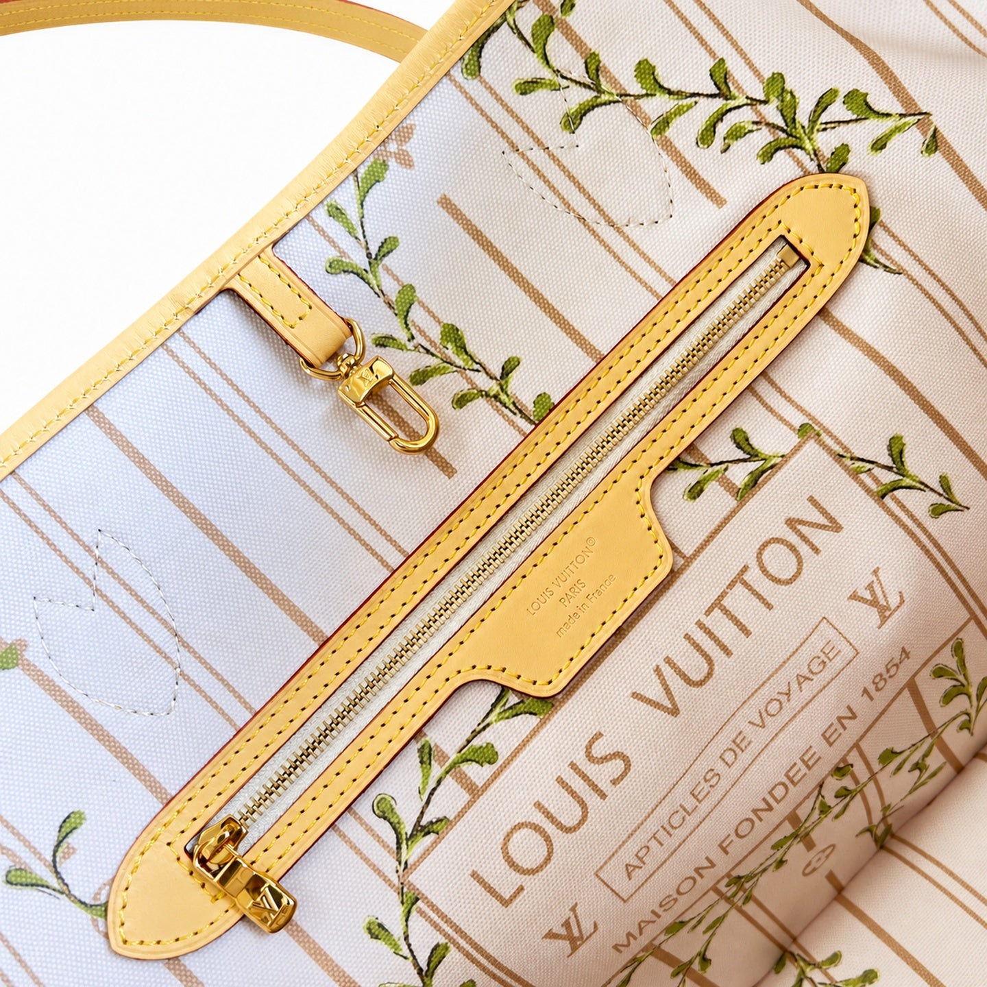 Louis Vuitton Neverfull Mini Canvas Handbag