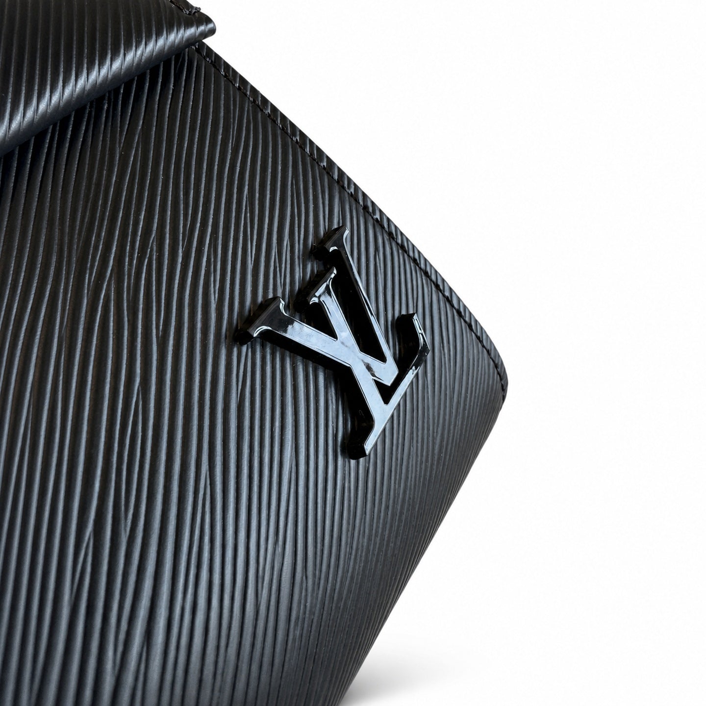 Louis Vuitton Reversible Jacquard Leather Black Handbag