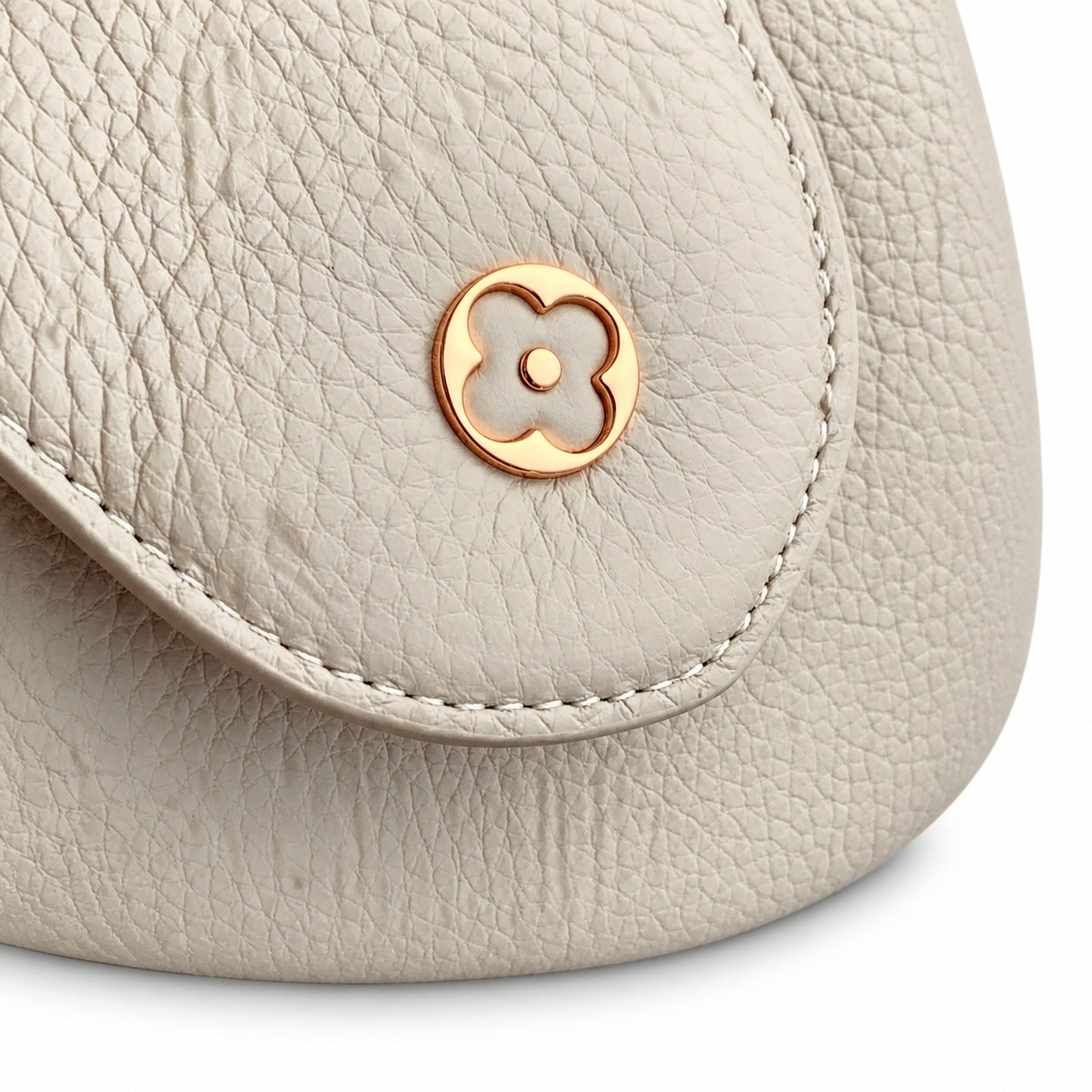 Louis Vuitton Capucines Mini Leather Beige Gray Handbag