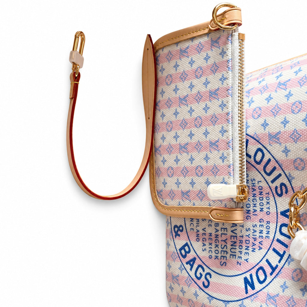 Louis Vuitton All In Mini Canvas Leather Handbag