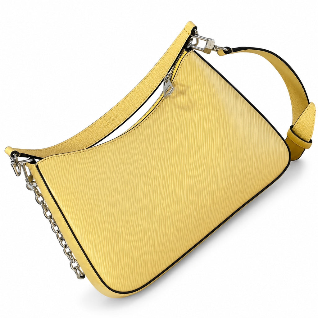 Louis Vuitton Leather Yellow Handbag