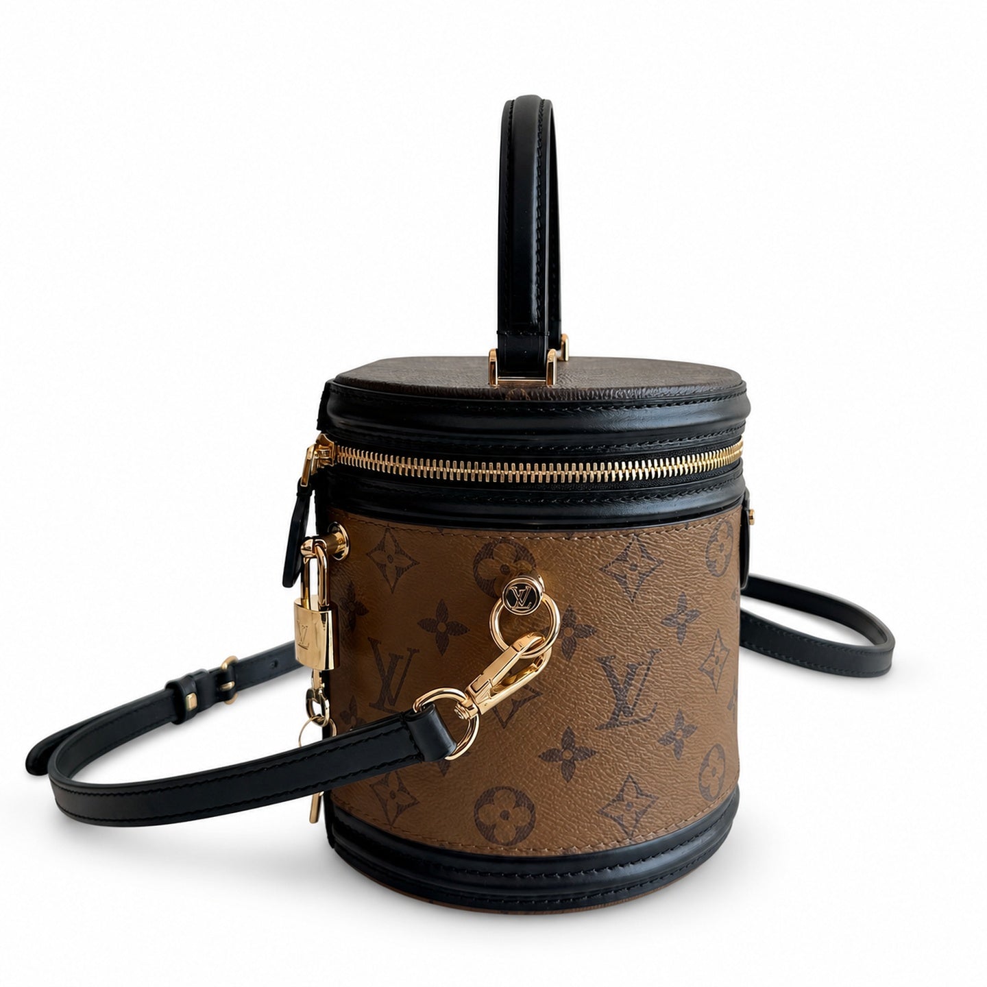 Louis Vuitton Women's Small Canvas Leather Yellow Handbag