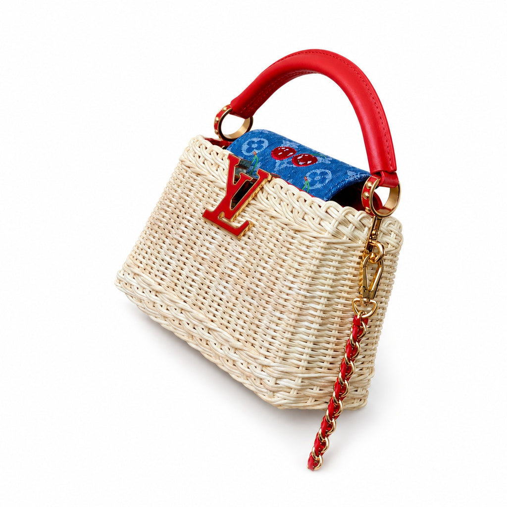 Louis Vuitton Capucines Takashi Murakami Mini Handbag