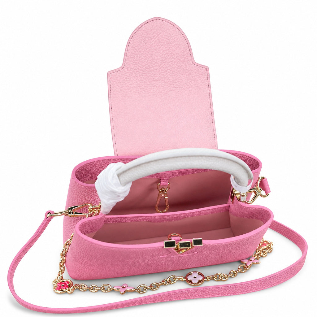 Louis Vuitton Capucines Small Pink Handbag