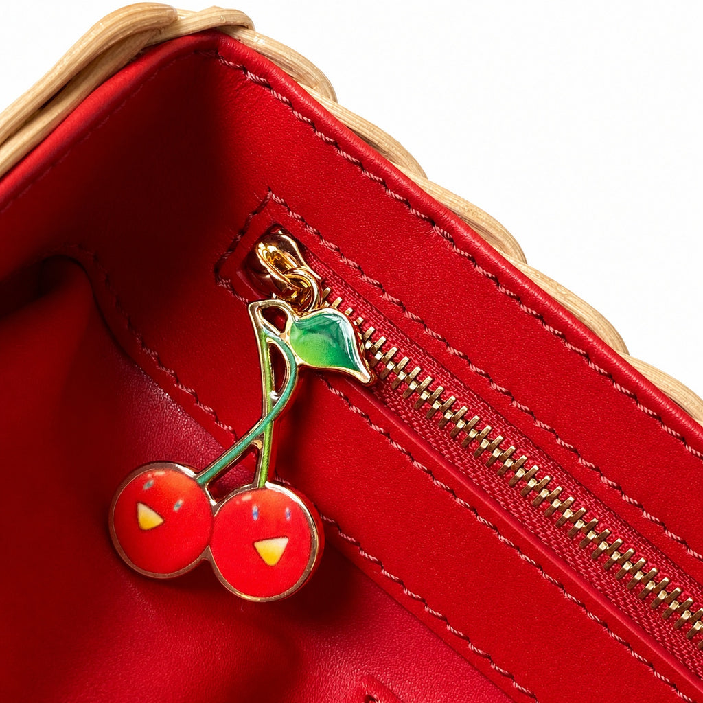 Louis Vuitton Capucines Takashi Murakami Mini Denim Leather Handbag