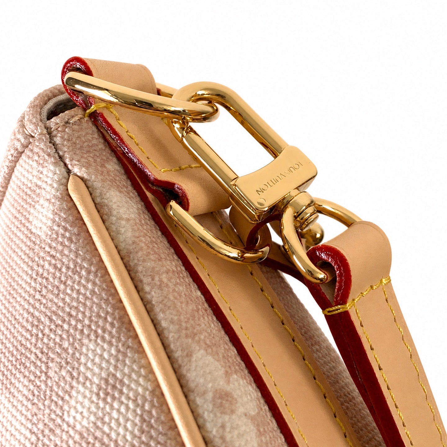 Louis Vuitton Grace Coddington Canvas Leather Handbag