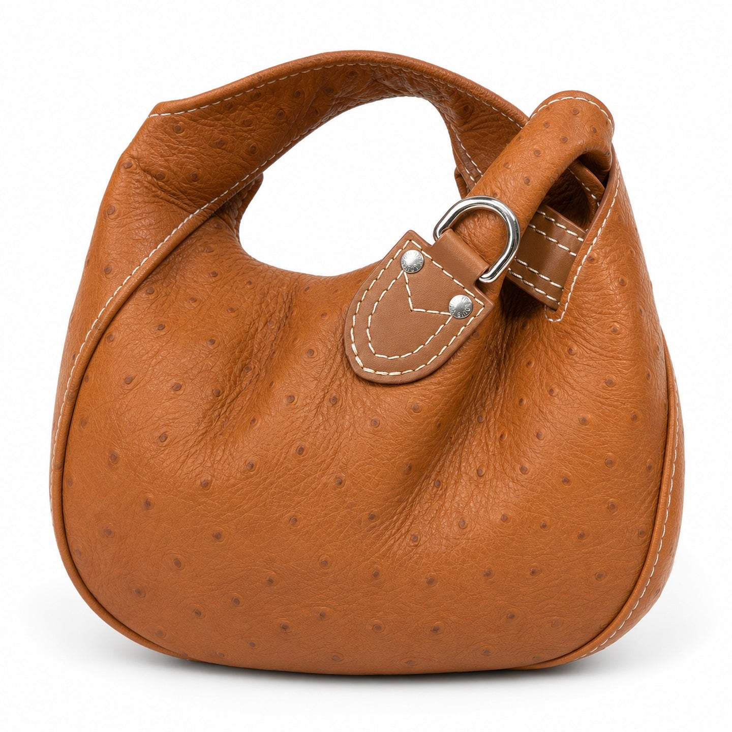 Louis Vuitton Suede Leather Brown Handbag