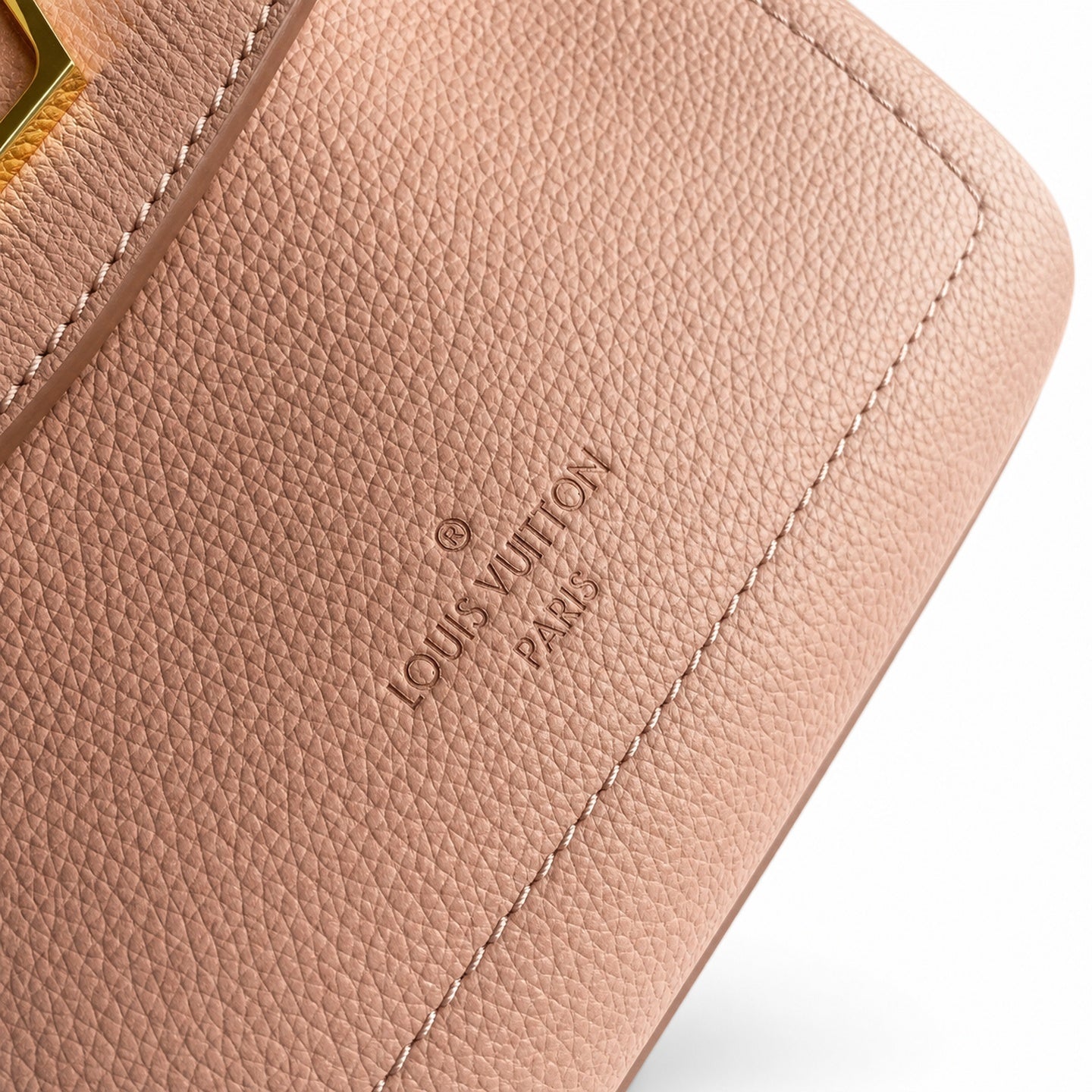 Louis Vuitton LockMe Mini Leather Pink Handbag