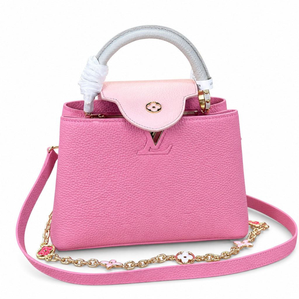 Louis Vuitton Capucines Small Pink Handbag