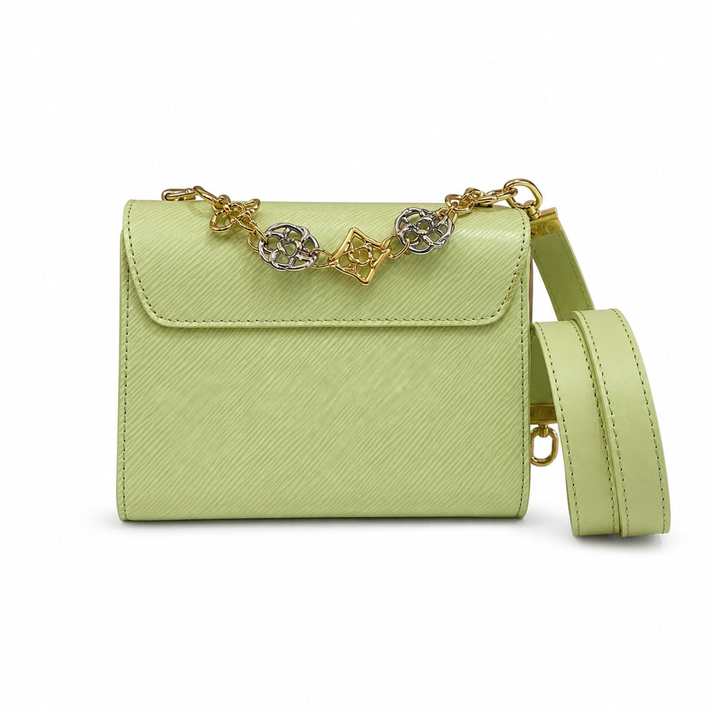 Louis Vuitton Twist Small Green Handbag