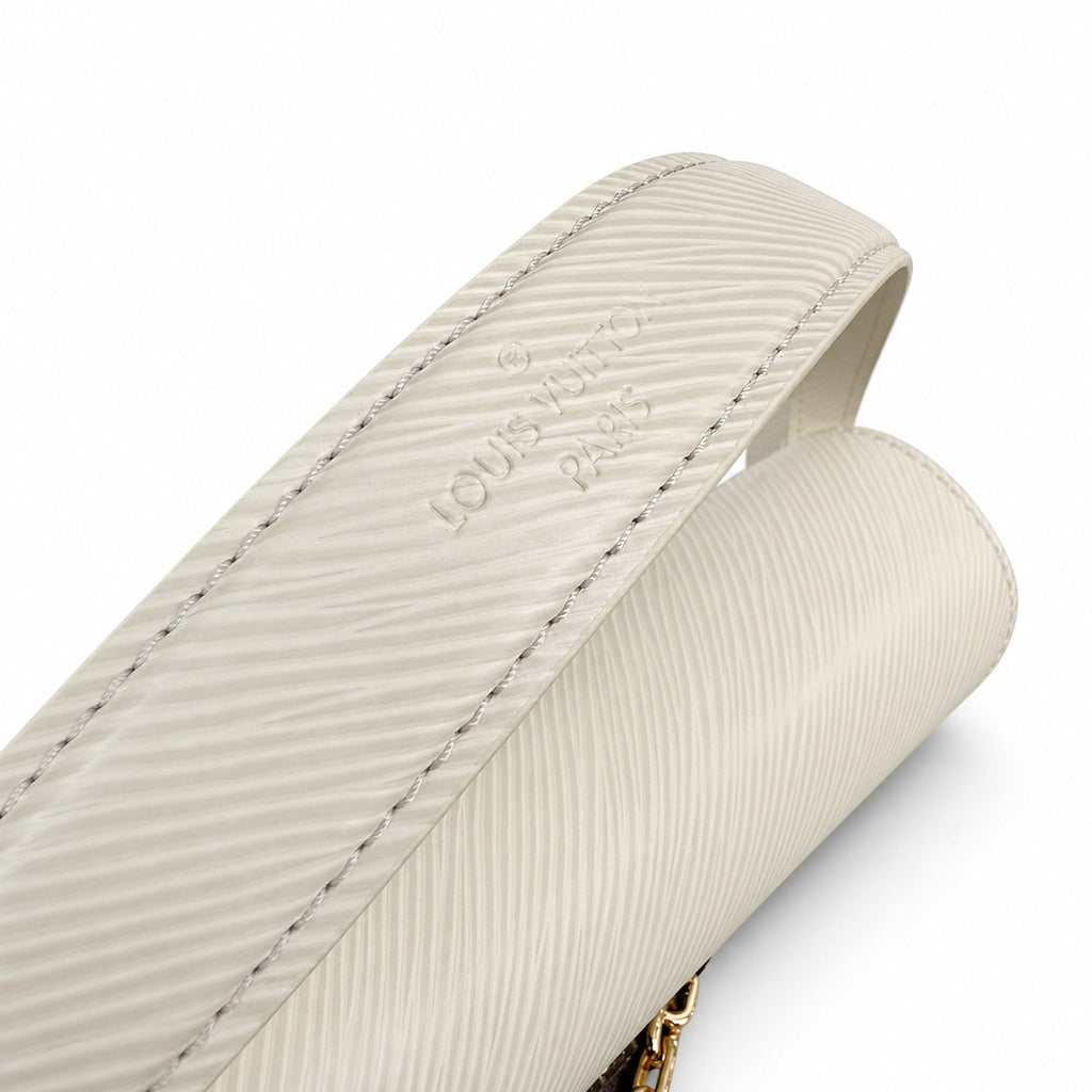 Louis Vuitton Twist Leather White Handbag