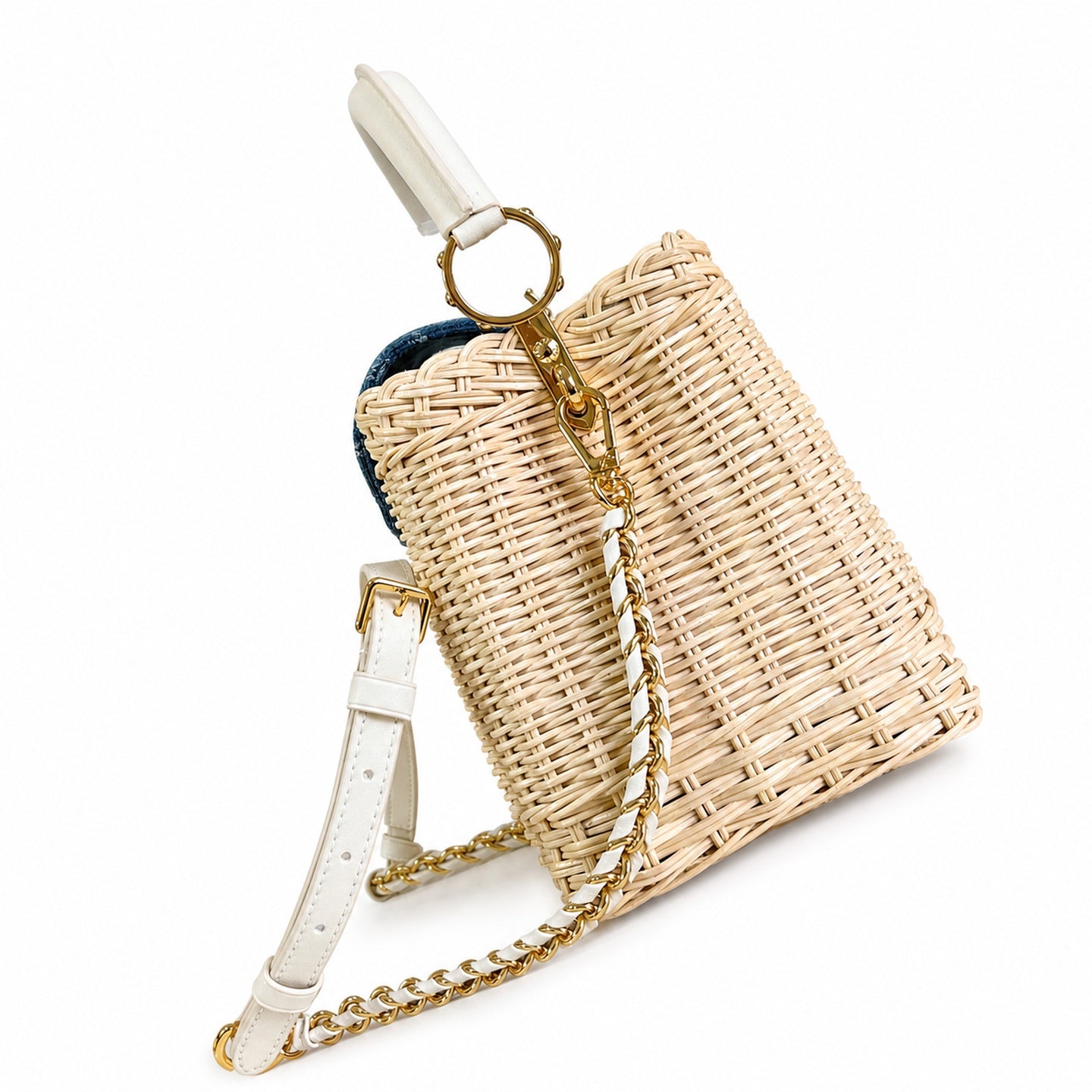 Louis Vuitton Capucines Takashi Murakami Small White Handbag