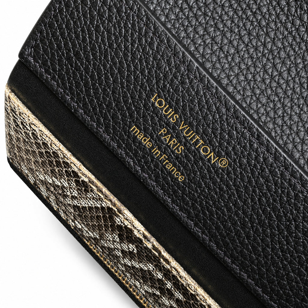 Louis Vuitton Mini Snakeskin Leather Handbag