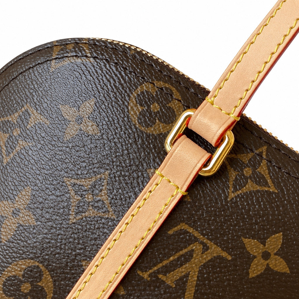 Louis Vuitton Speedy Silk Gold Handbag