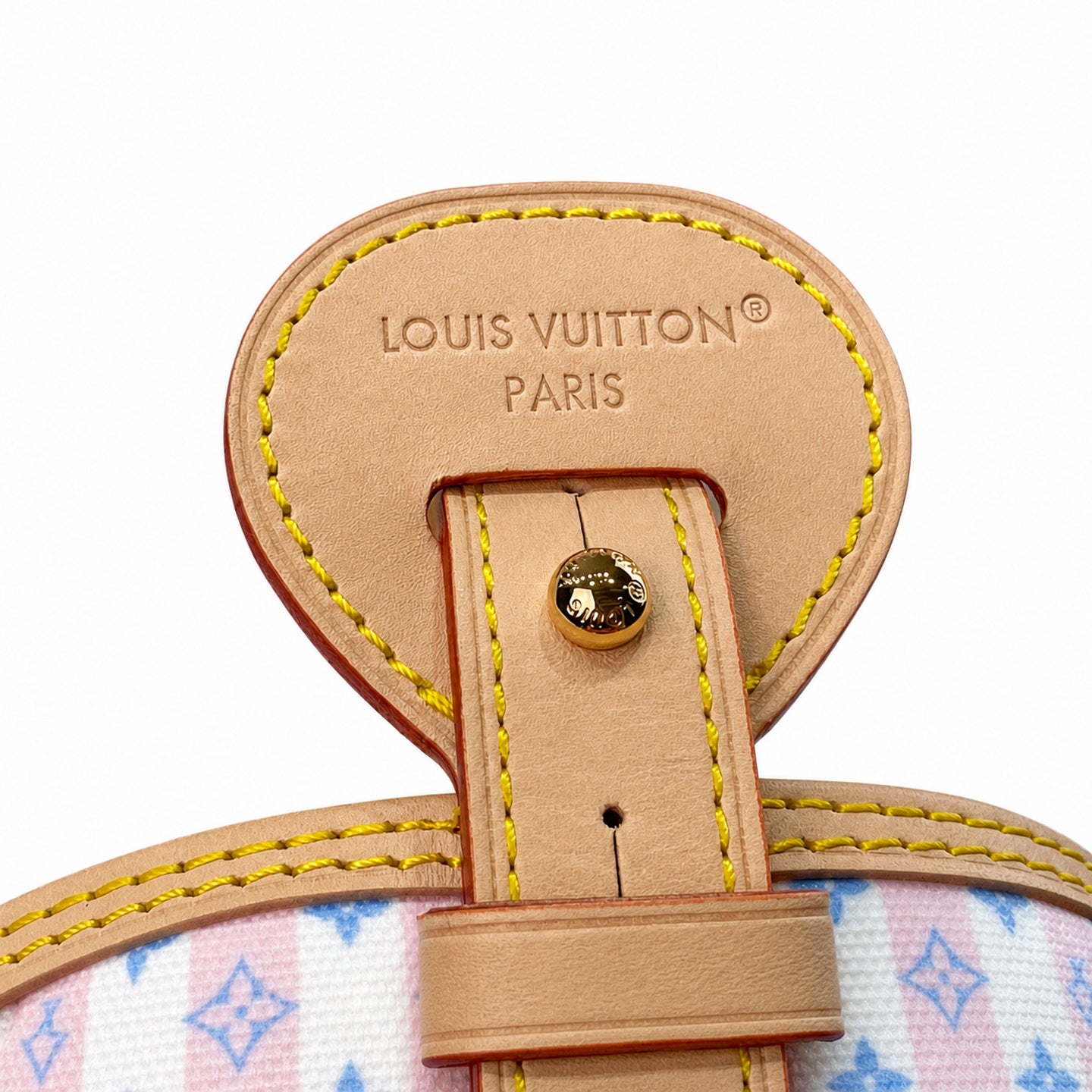 Louis Vuitton All In Mini Canvas Leather Pink Handbag