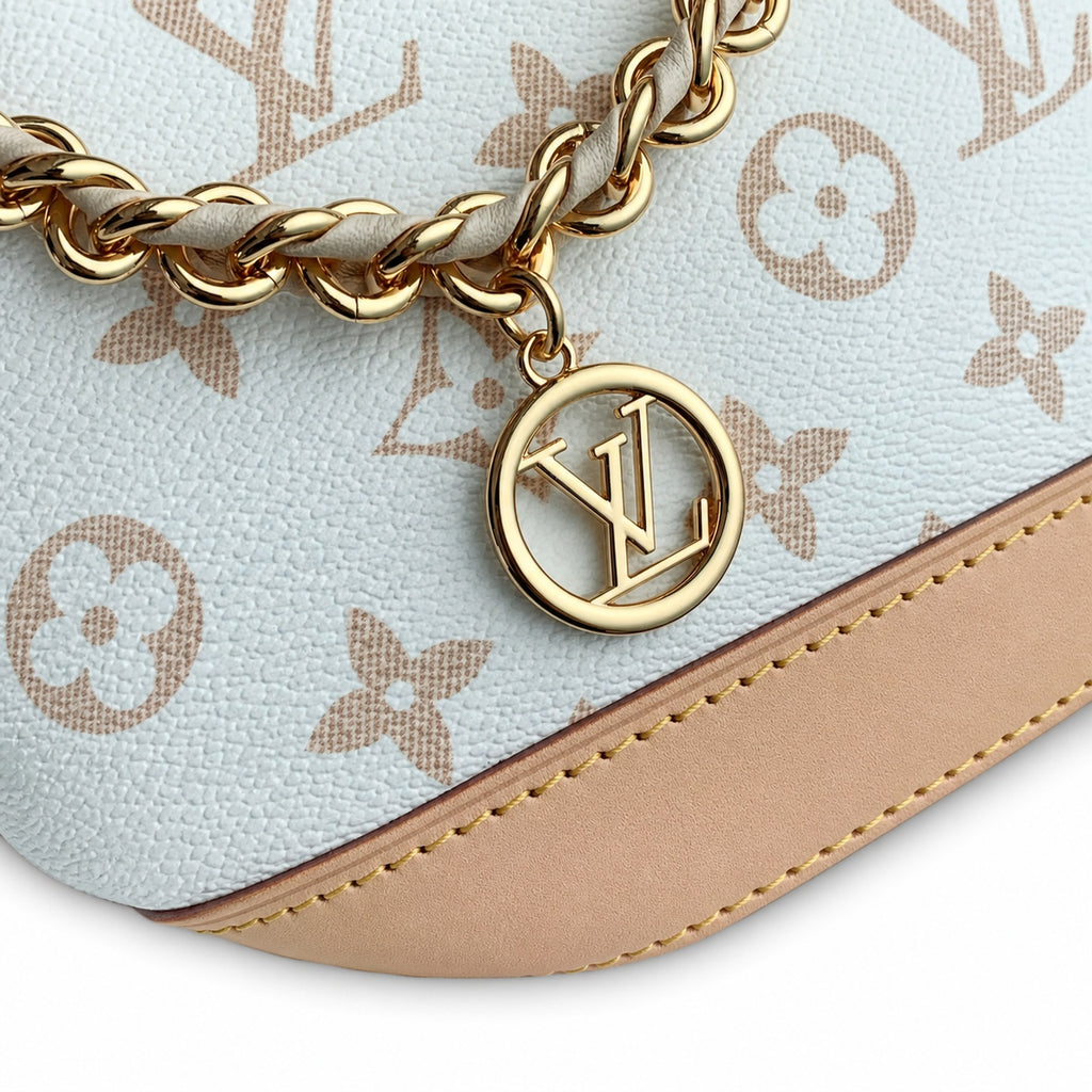 Louis Vuitton Alma Mini White Handbag