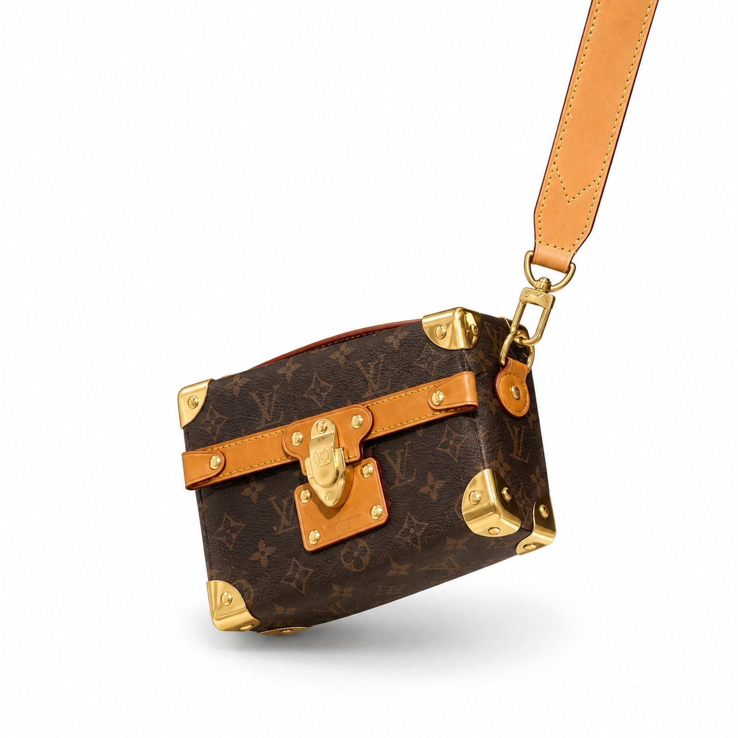 Louis Vuitton Canvas Leather Handbag