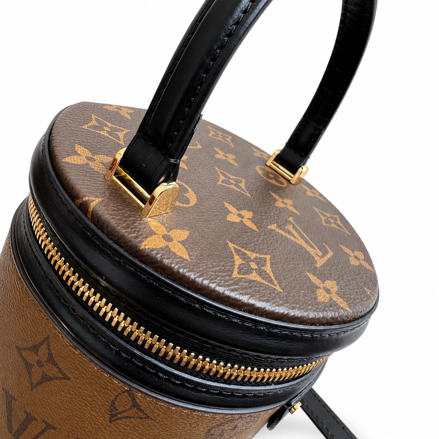 Louis Vuitton Women's Small Canvas Leather Yellow Handbag