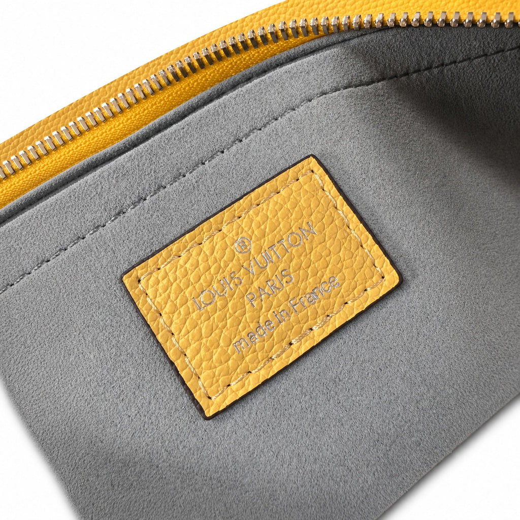 Louis Vuitton Leather Yellow Handbag