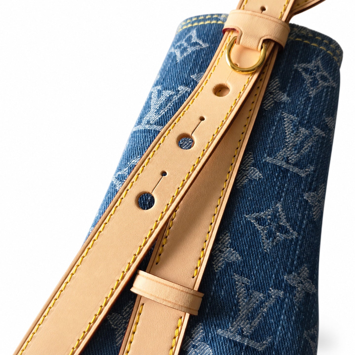 Louis Vuitton All In Denim Blue Handbag
