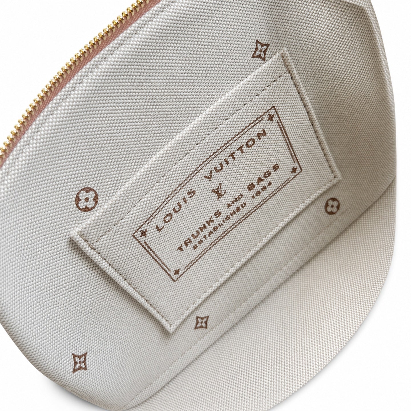 Louis Vuitton Alma Small Embroidered Cotton Canvas Jacquard Handbag