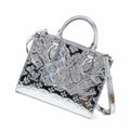 Louis Vuitton OnTheGo Small Canvas Silver Handbag