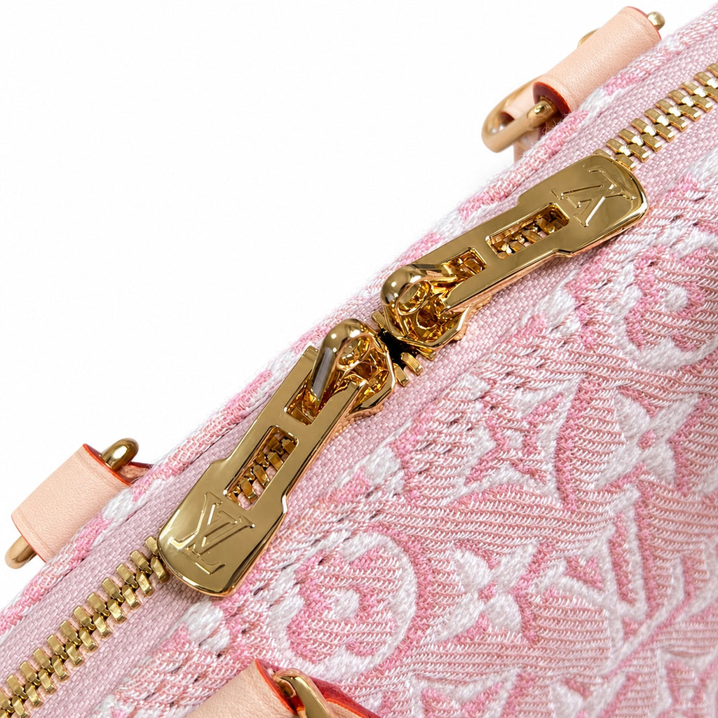 Louis Vuitton Alma Small Embroidered Cotton Canvas Jacquard Handbag