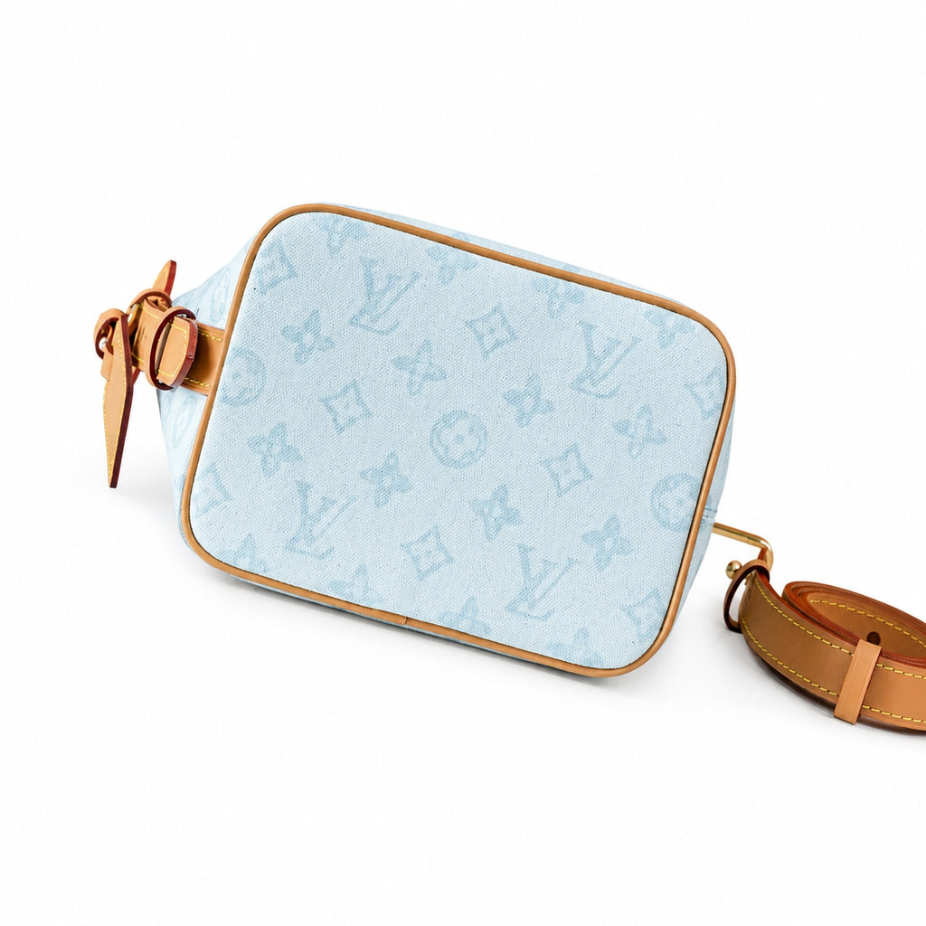 Louis Vuitton All In Small Leather Blue Handbag