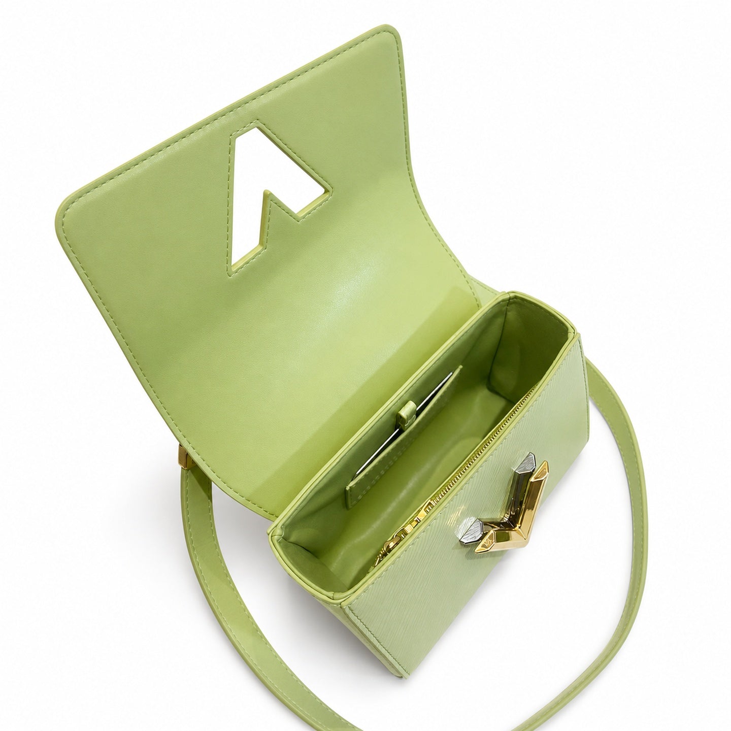 Louis Vuitton Twist Small Green Handbag