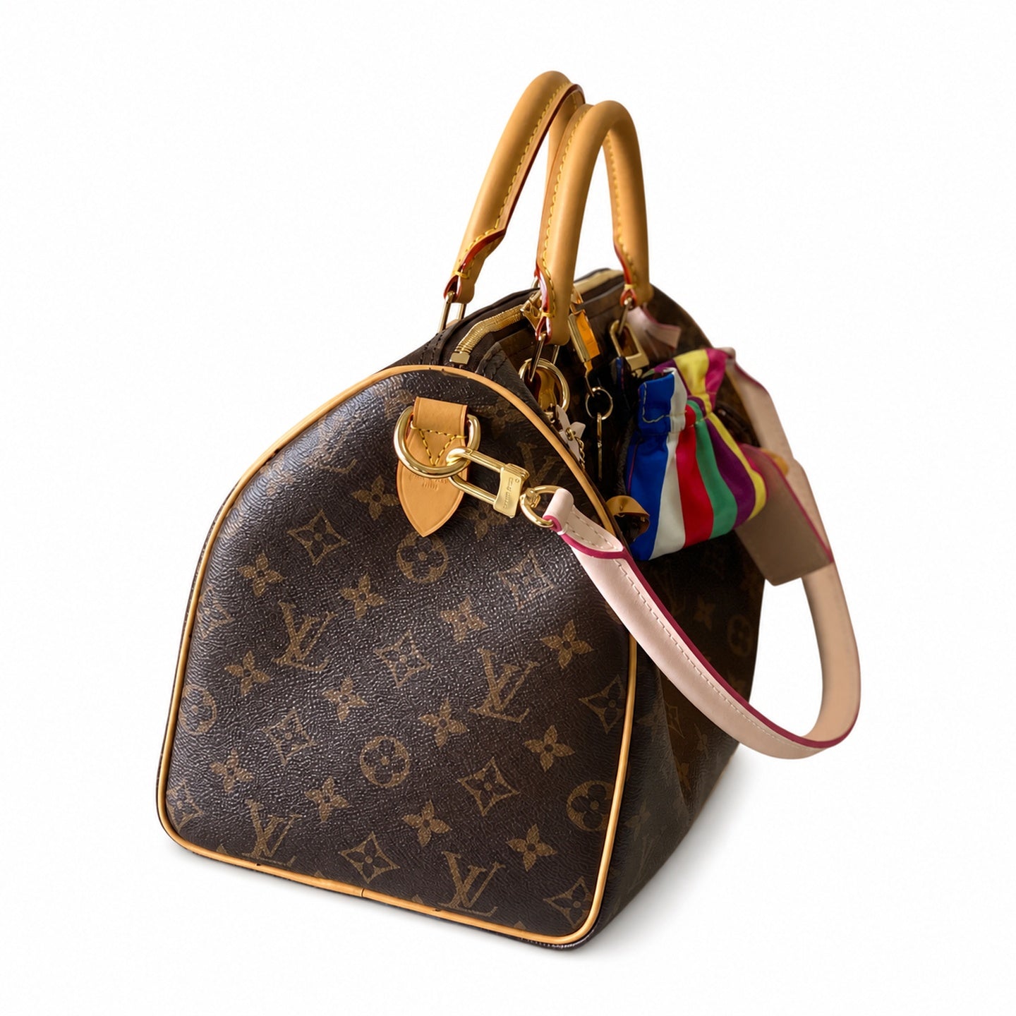 Louis Vuitton Speedy Leather Handbag